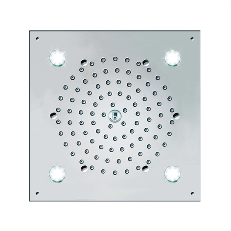 Lietaus dušo galva Bossini Cube Flat Light I00723