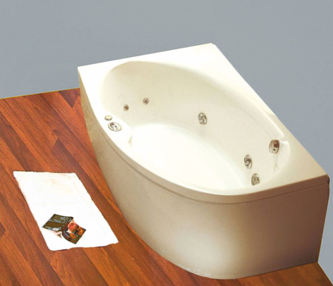 Asimetrinė masažinė vonia Victory Spa Jazz 160x100