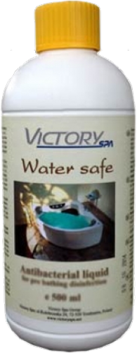 Masažinės vonios dezinfekcinė priemonė Water Safe