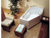 Asimetrinė masažinė vonia Victory Spa Elba 160x90